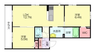 シャーメゾン志免東の物件間取画像